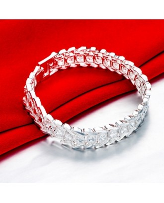 Another Silver Euro Wide Version Bracelet Women\'S Bracelet