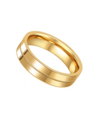 Men\'s Steel Lovers Gold-Plated Rings 01191 Personality Gifts Jewelry