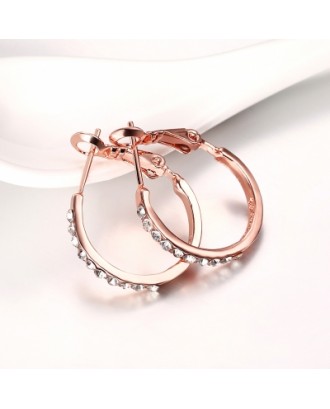 Fashion Jewelry Environmental Protection Round Shape Earrings
